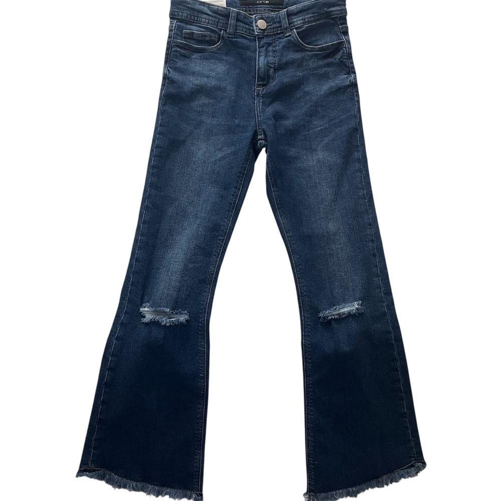 NWT Joe's Jeans Girls 'The Molly' Distressed Flare Jeans Size 8